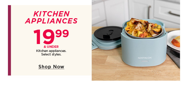 $19.99 and under kitchen appliances