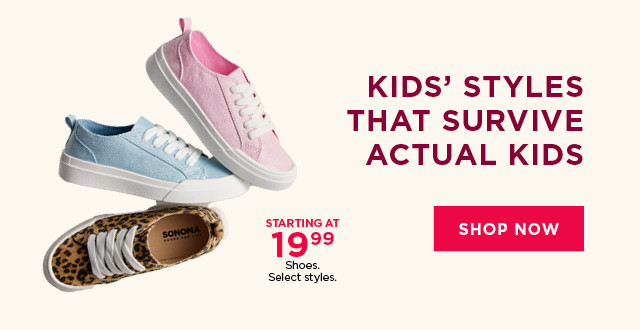 starting at $19.99 shoes