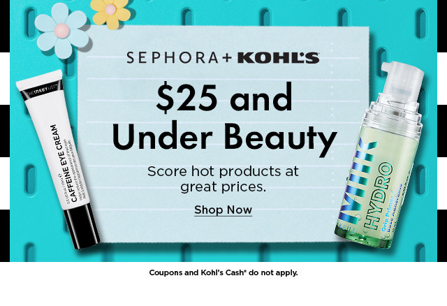 $25 and under beauty