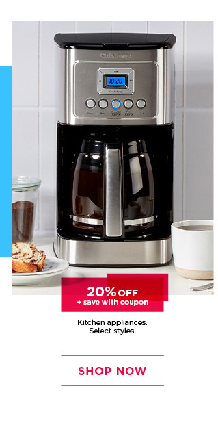 20% off kitchen appliances