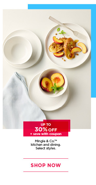 up to 30% off mingle & co kitchen and dining