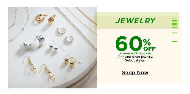 60% off jewelry