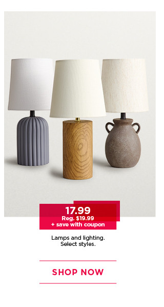 $17.99 lamps and lighting