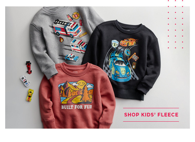 shop kids' fleece