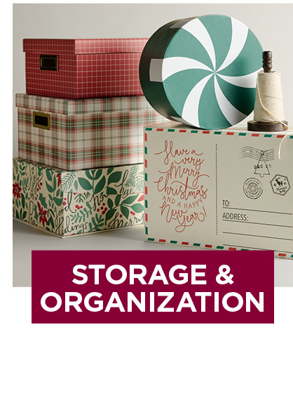 storage and organization