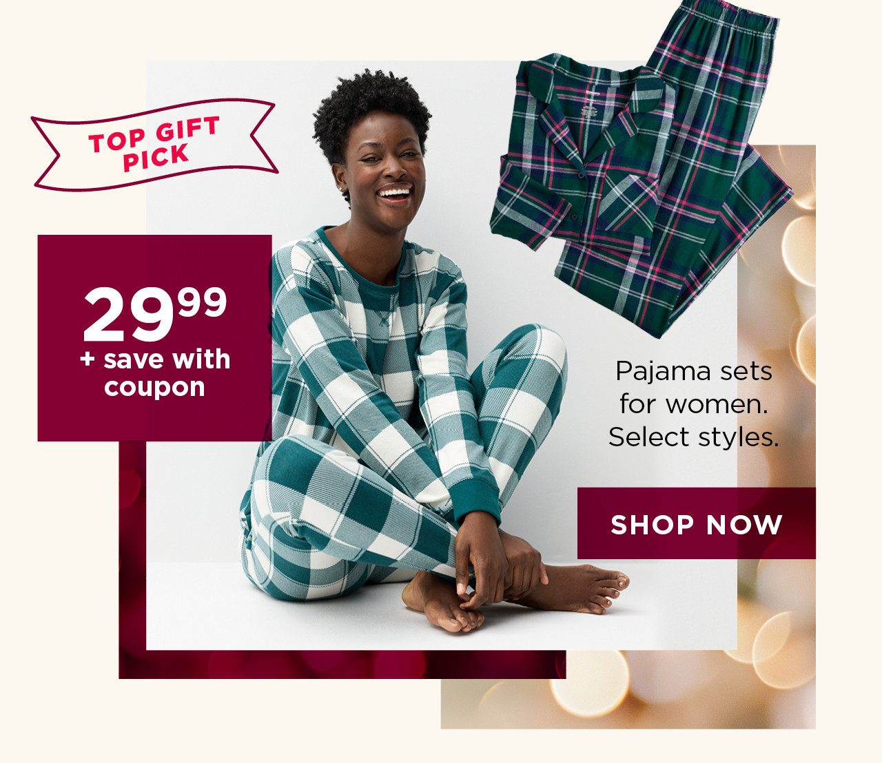 $29.99 plus save with coupon pajama sets for women
