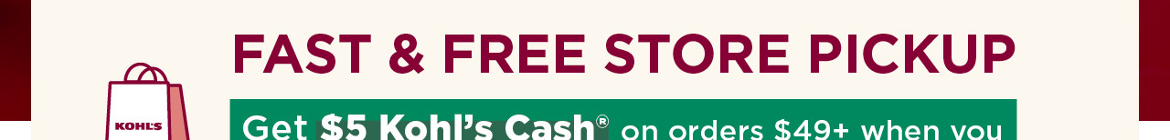 fast and free store pickup