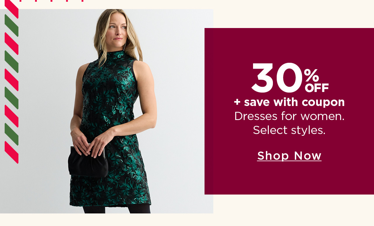 30% off plus save with coupon dresses for women