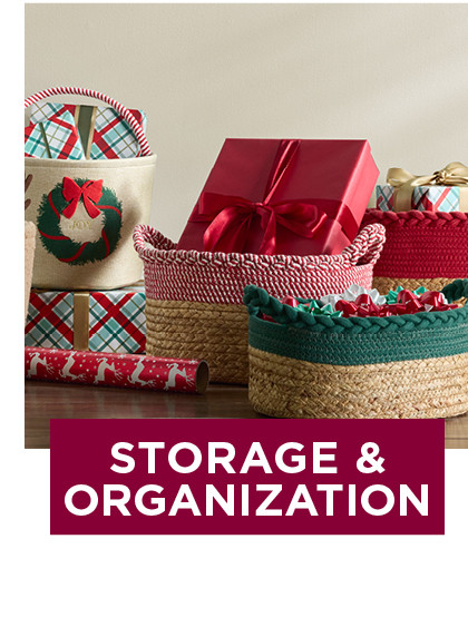 storage and organization