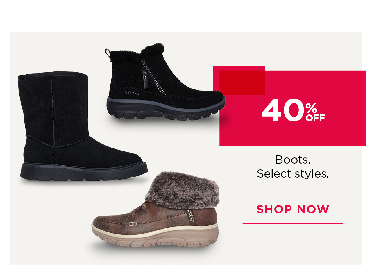 40% off boots
