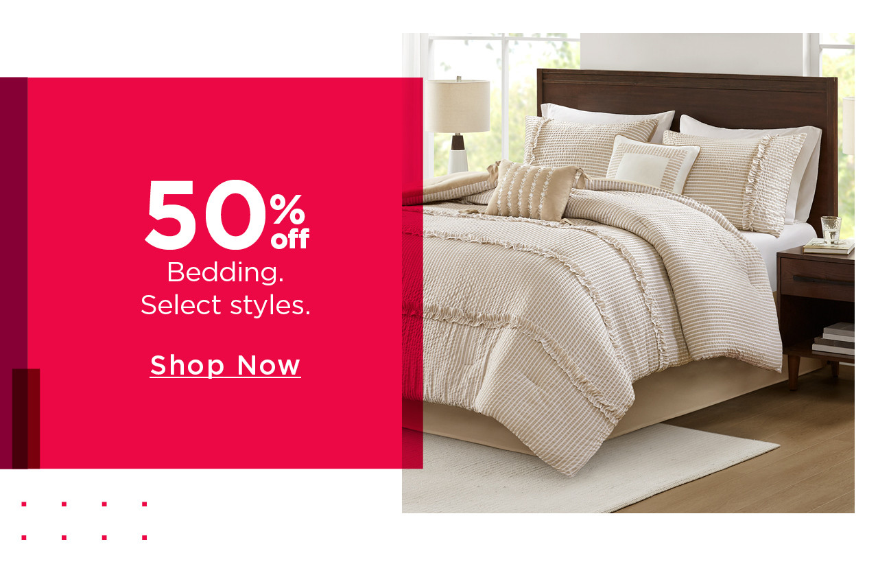 50% off bedding