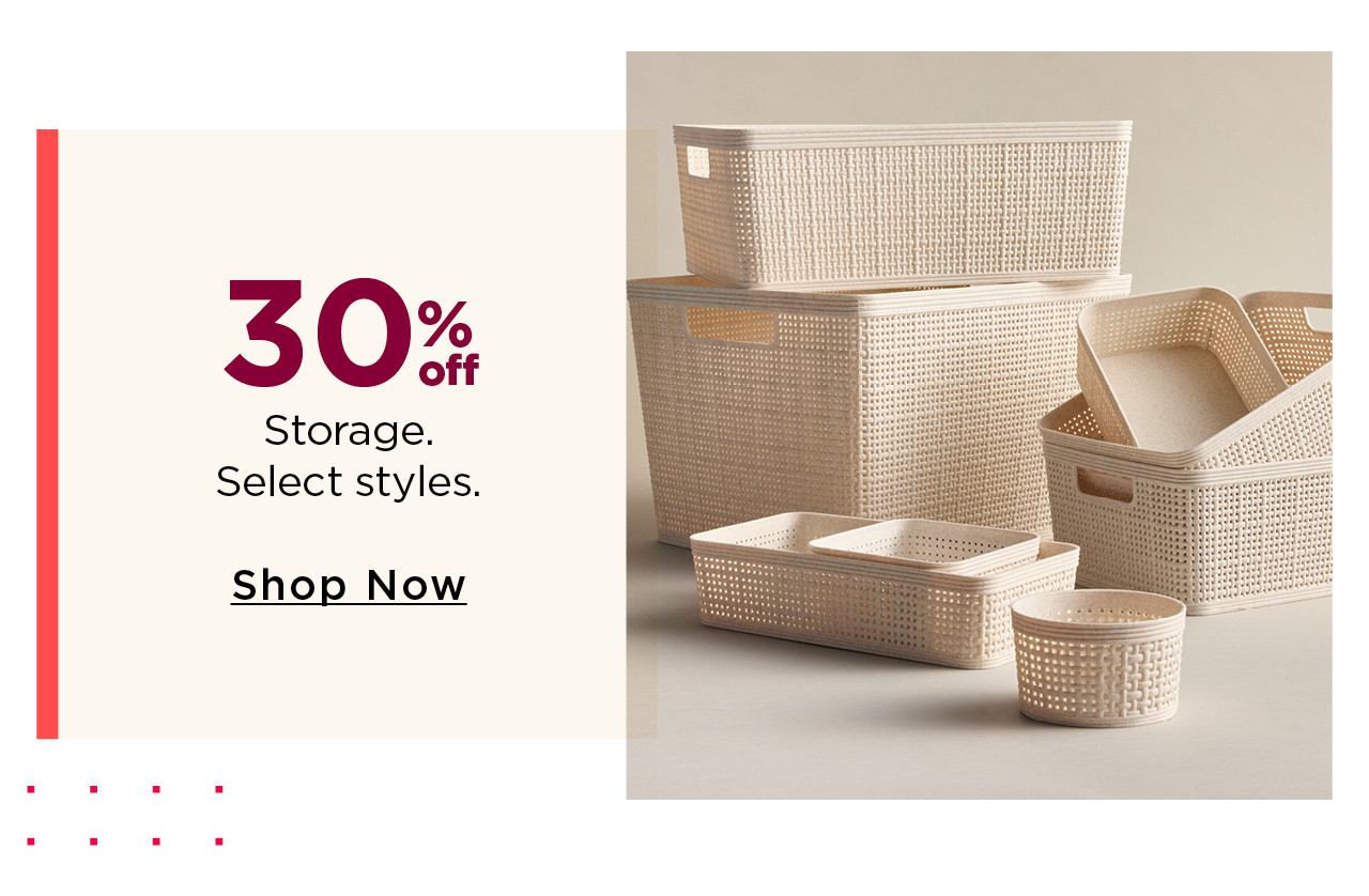 30% off storage