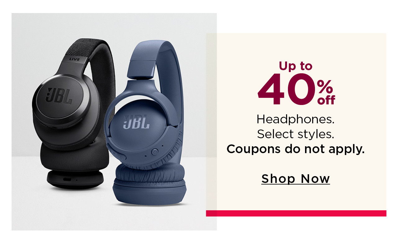 up to 40% off headphones