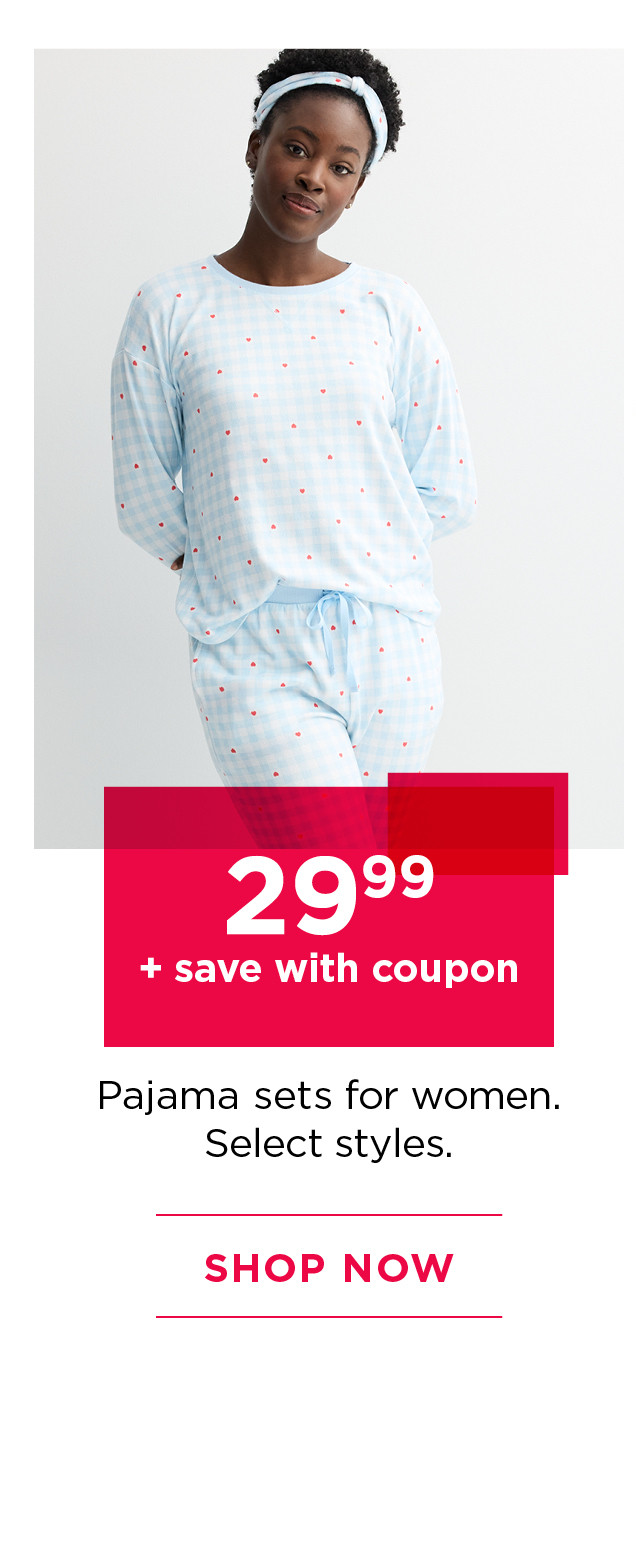 $29.99 plus save with coupon pajama sets for women