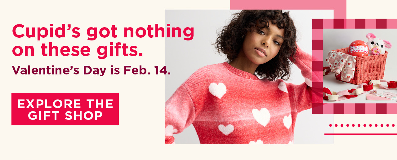 explore the valentine's day gift shop