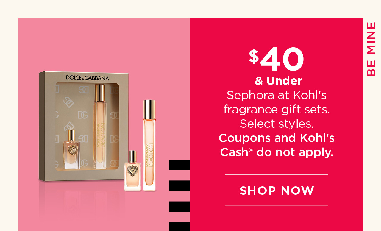 $40 and under fragrance gift sets