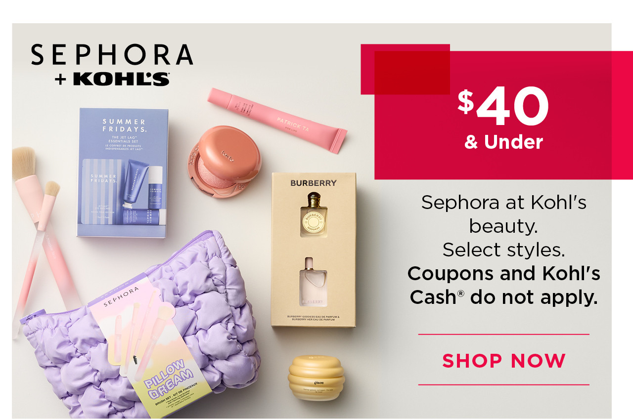 $40 and under beauty