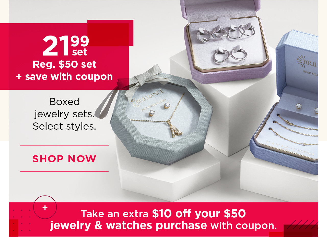 $21.99 boxed jewelry sets