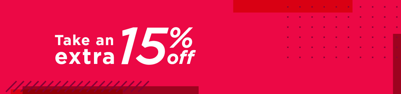 take an extra 15% off with promo code UGET15