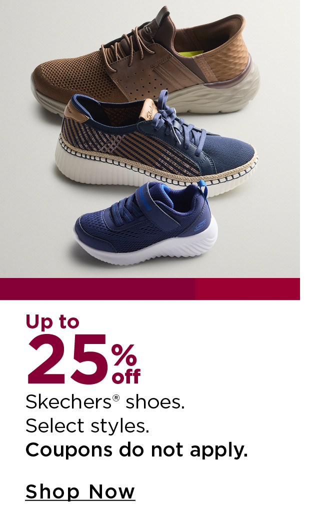 up to 25% off skechers shoes
