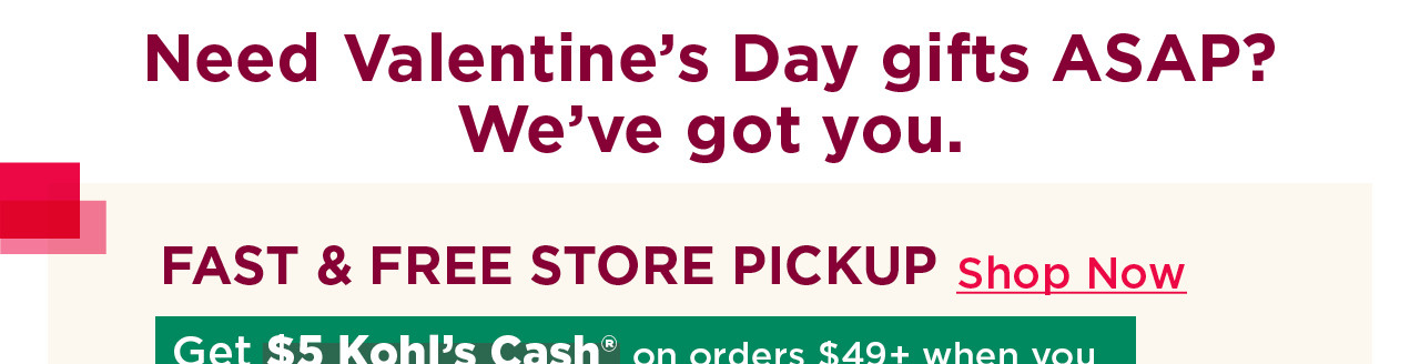fast and free store pickup. shop now.