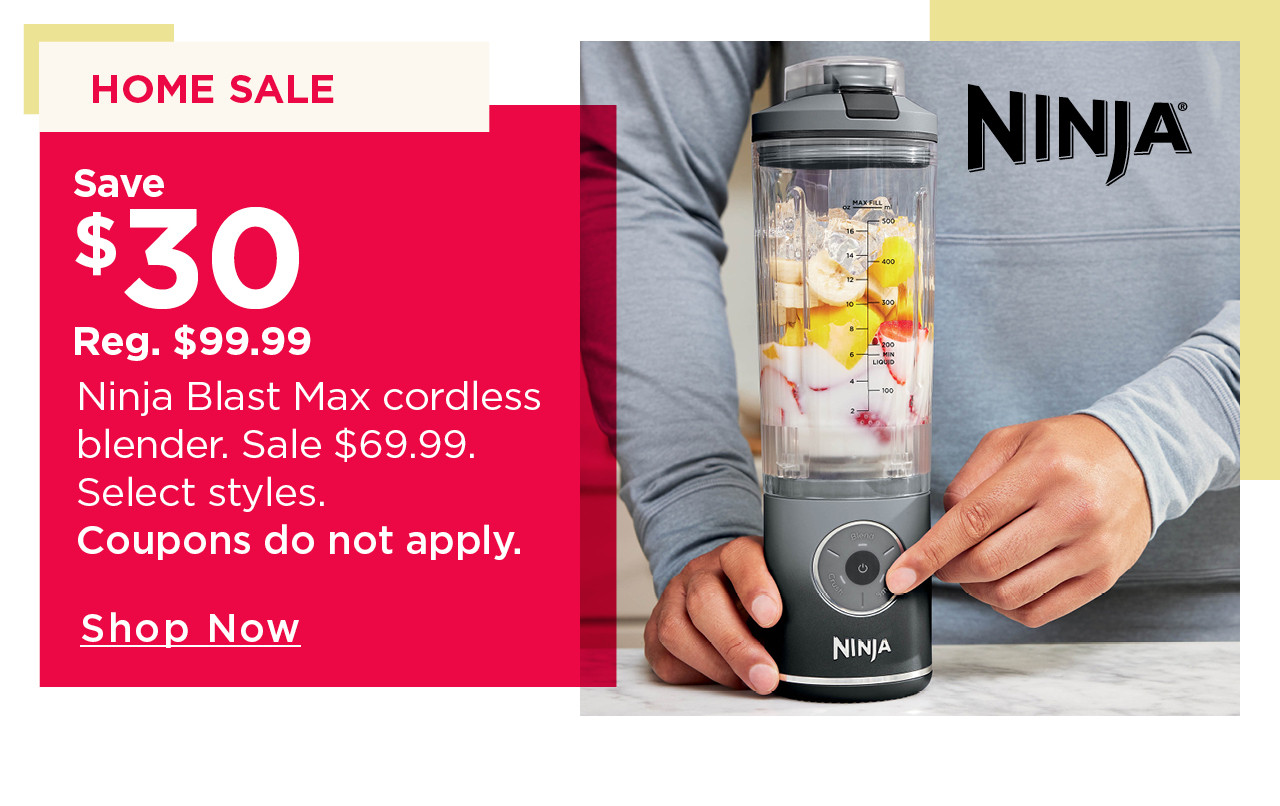 save $30 ninja blast max cordless blender