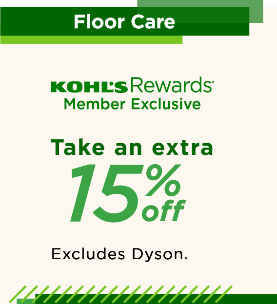 take an extra 15% off floorcare with promo code FLOORCARE15