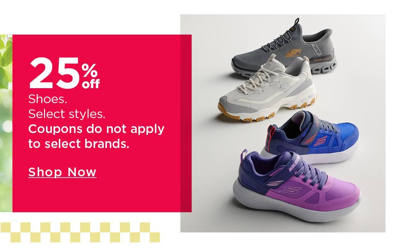 25% off shoes