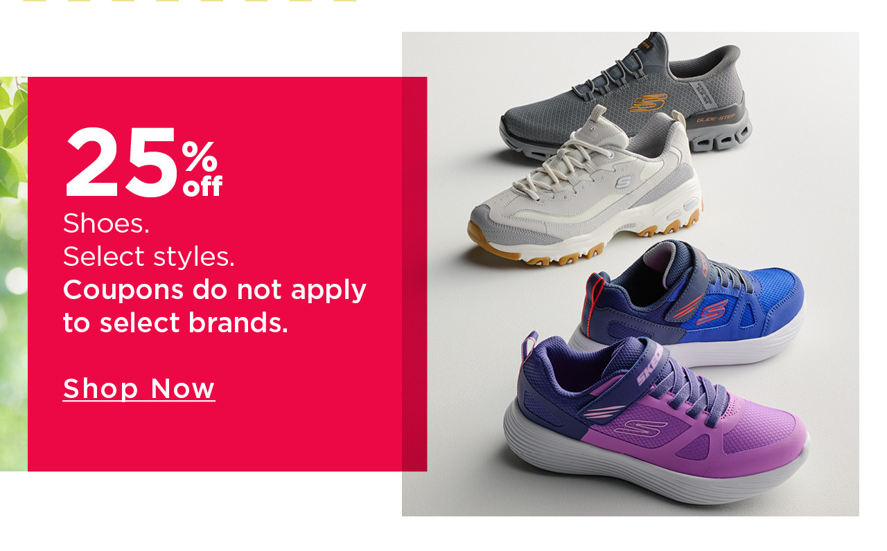 25% off shoes