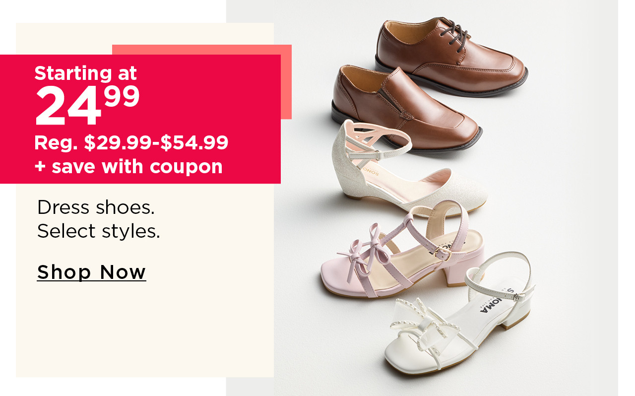 starting at $24.99 dress shoes