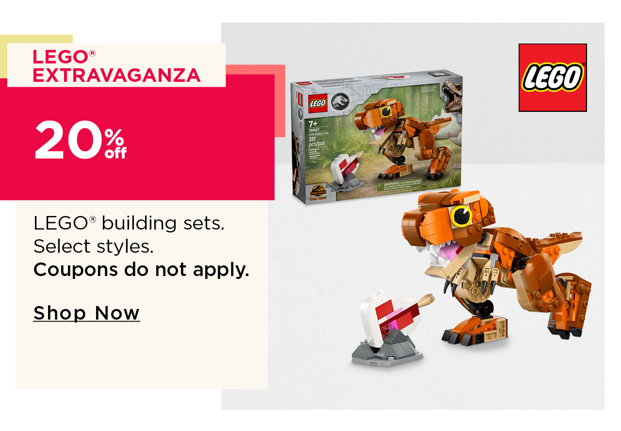 20% off lego building sets