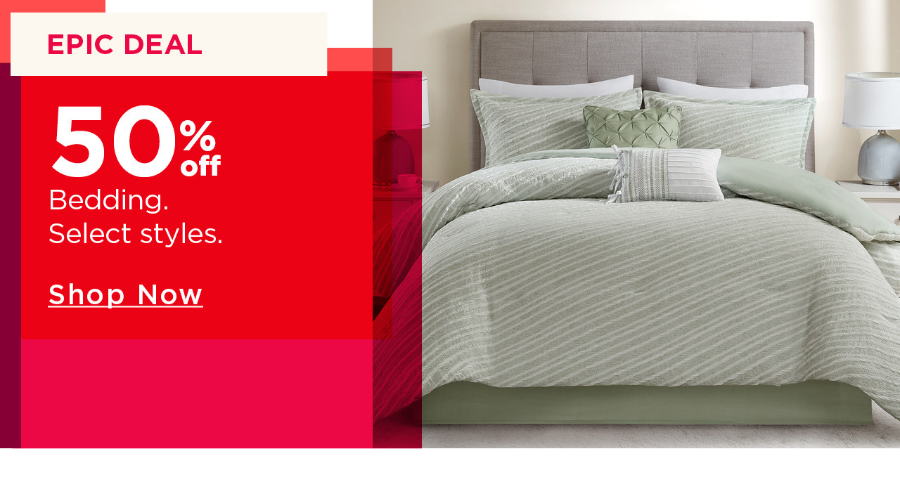 50% off bedding