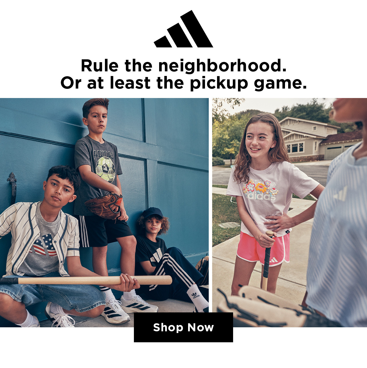 shop kids adidas now
