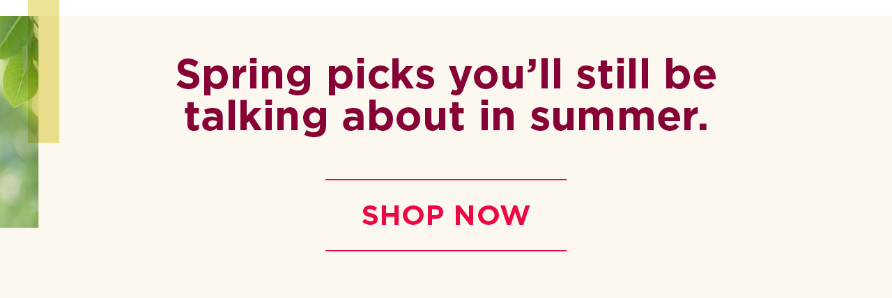 shop spring now