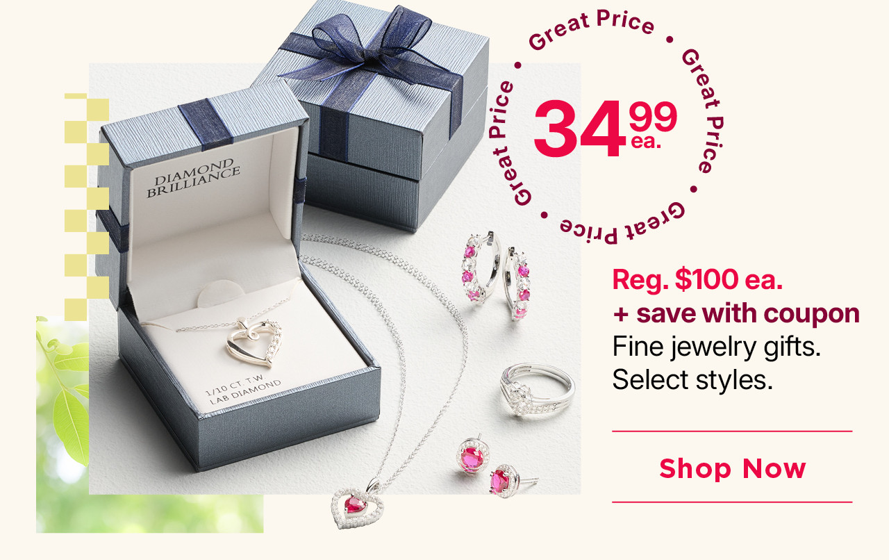 $34.99 fine jewelry gifts