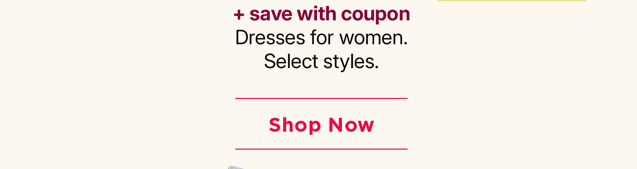 20% off dresses for women
