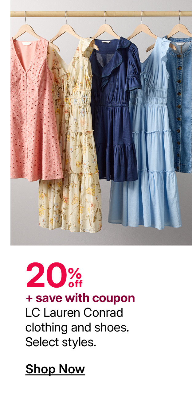 starting at $34.99 LC lauren conrad clothing and shoes