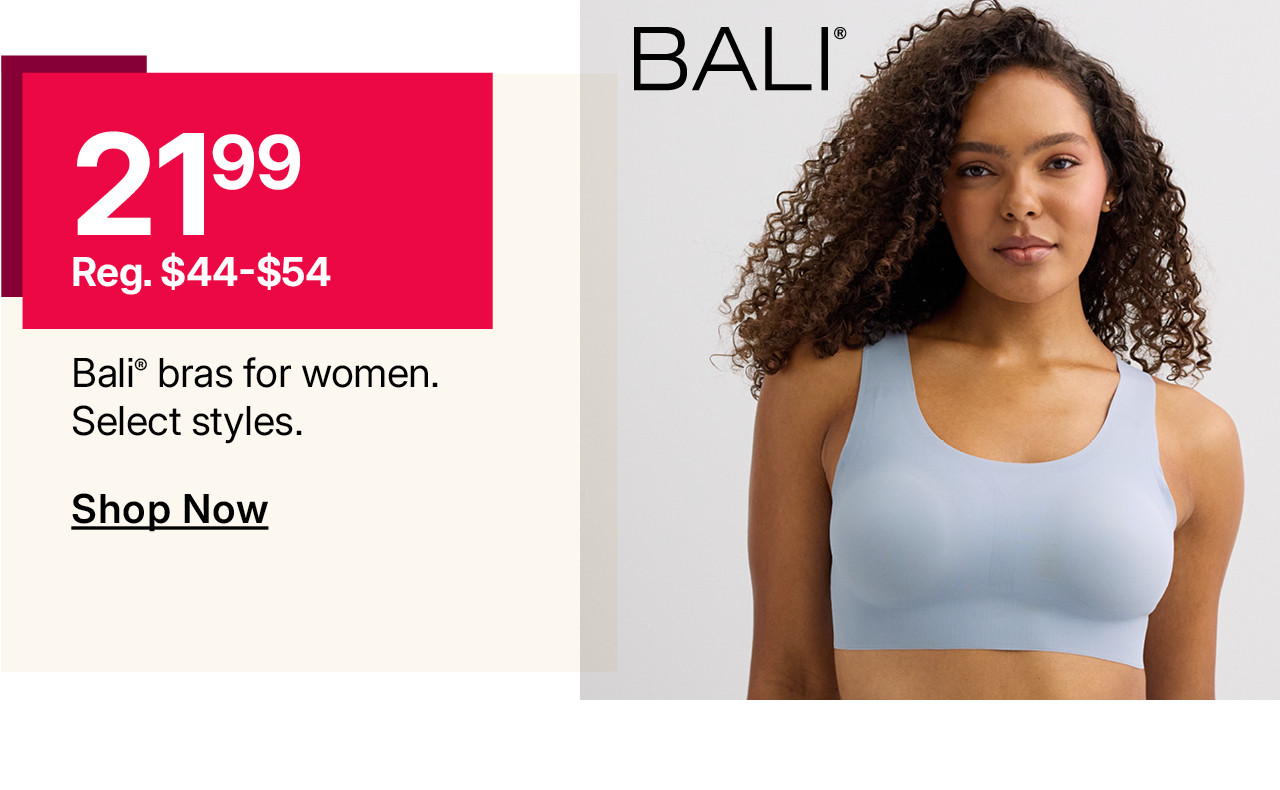 $21.99 bali bras for women