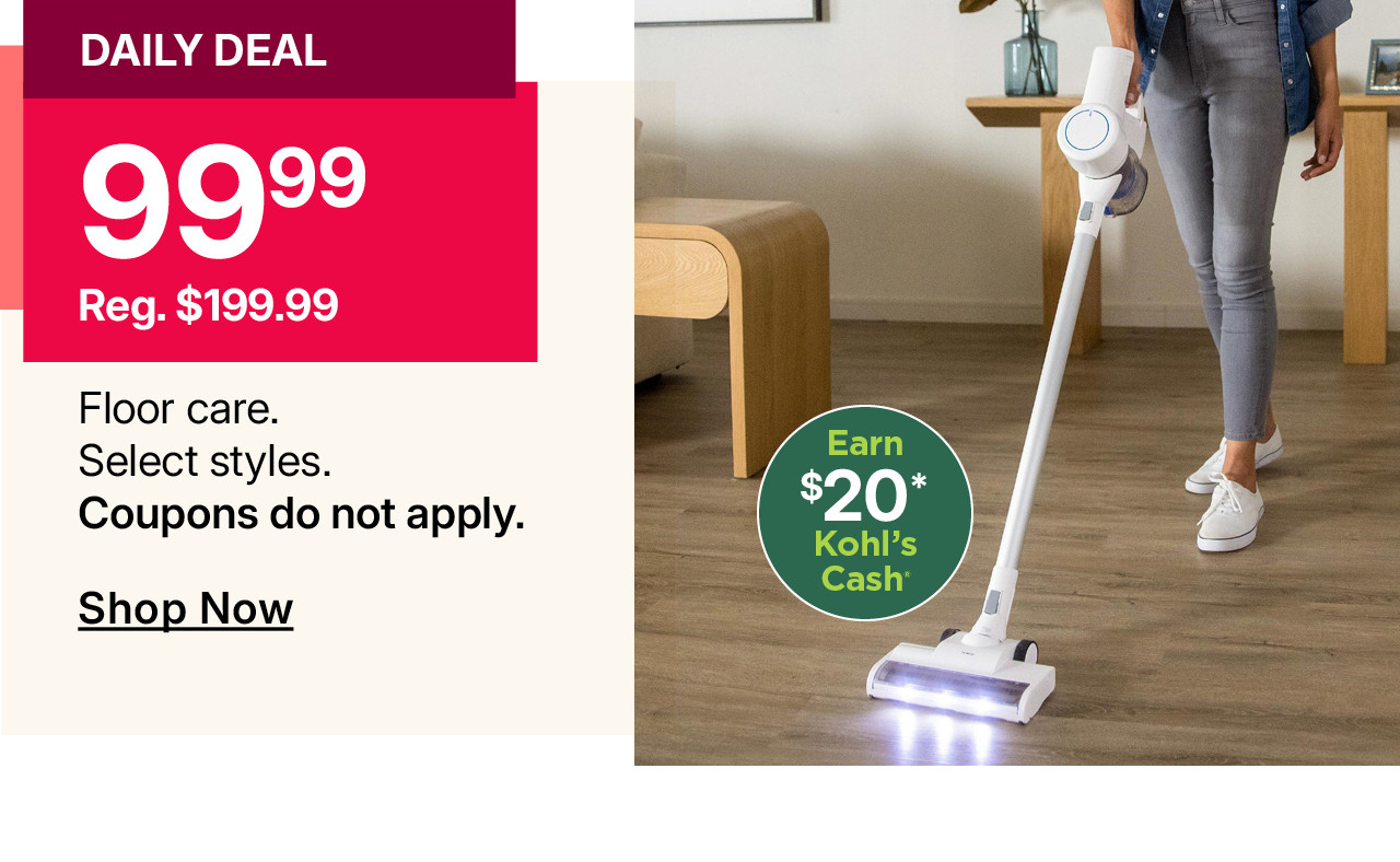 $99.99 floor care