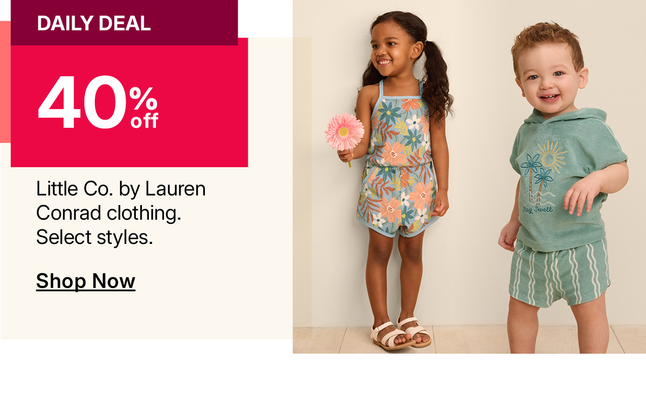 40% off little co by lauren conrad clothing
