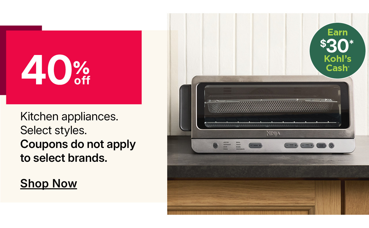 40% off kitchen appliances