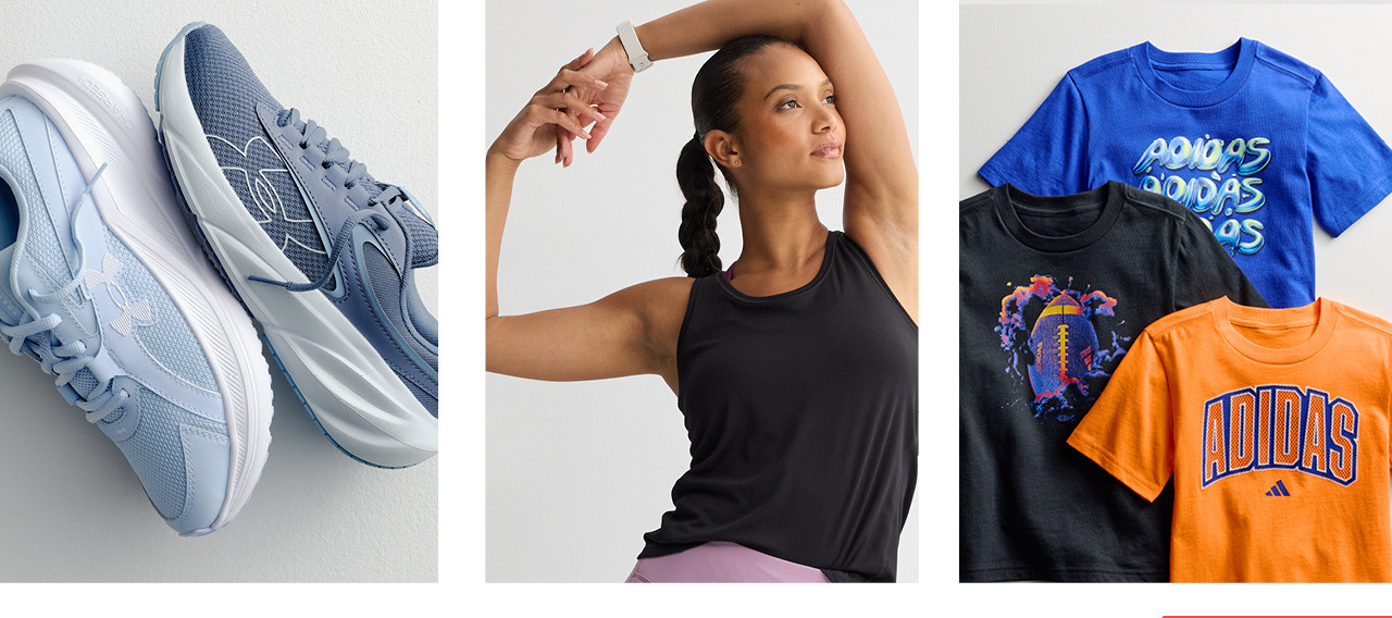 up to 40% off activewear and shoes