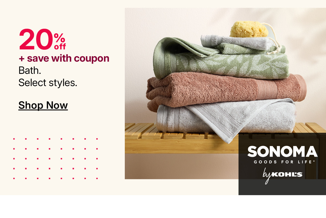 20% off bath