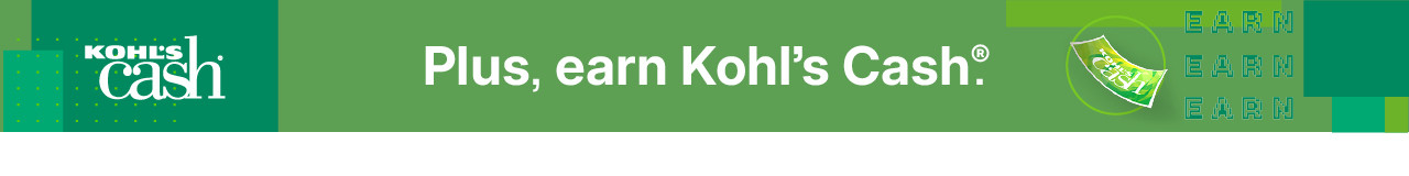 plus, earn kohl's cash