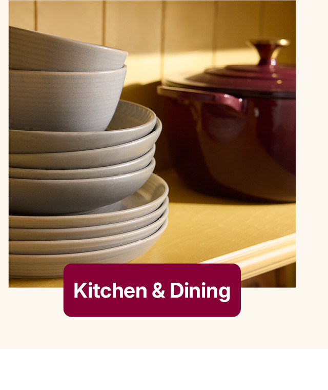 kitchen and dining