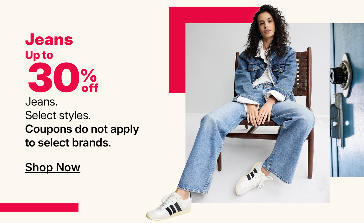 jeans up to 30% off 