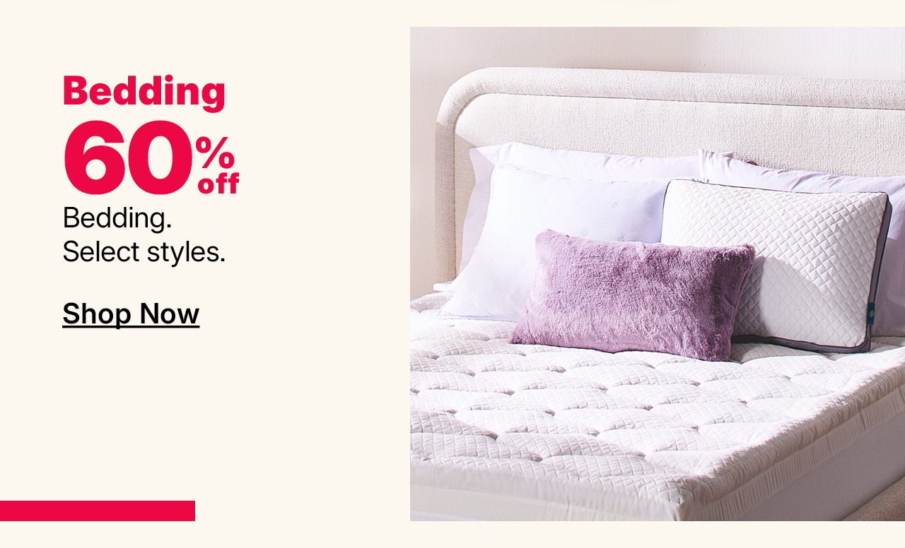 60% off bedding