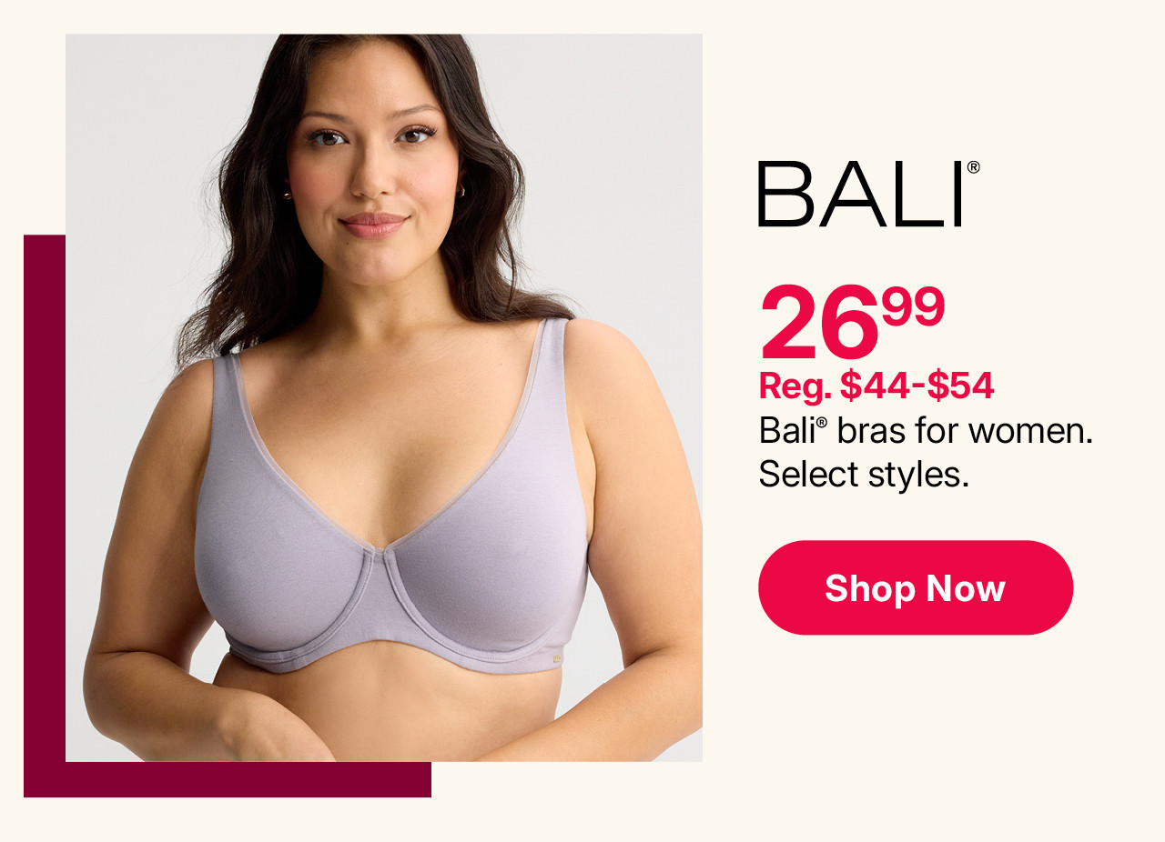 $26.99 bali bras for women