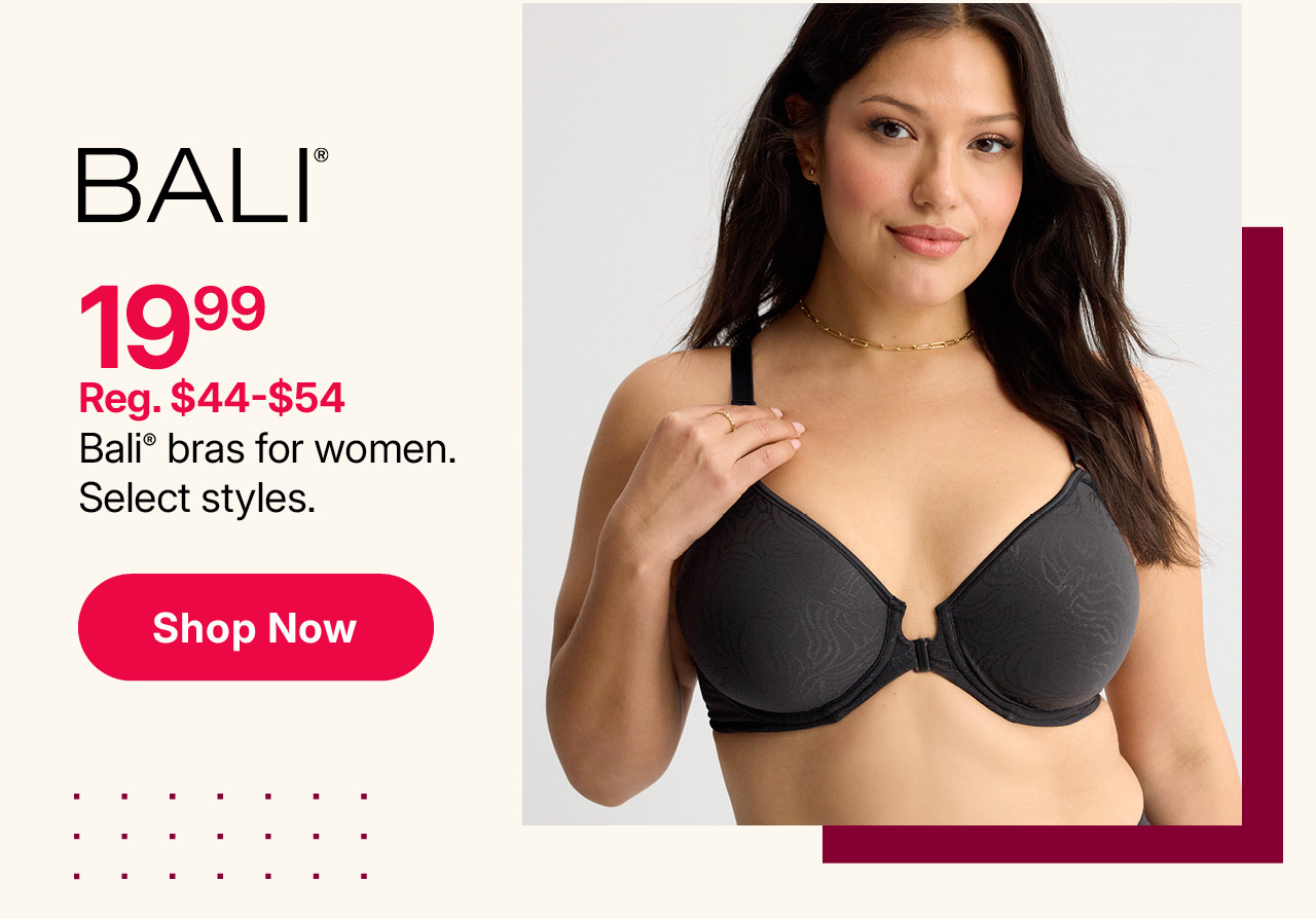 $19.99 bali bras for women
