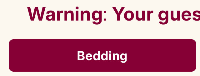 bedding